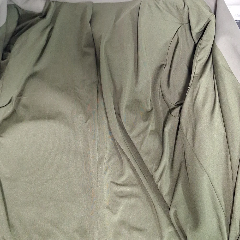 Elegant Olive Green Women's Jacket Blazer - Picture 11 of 12